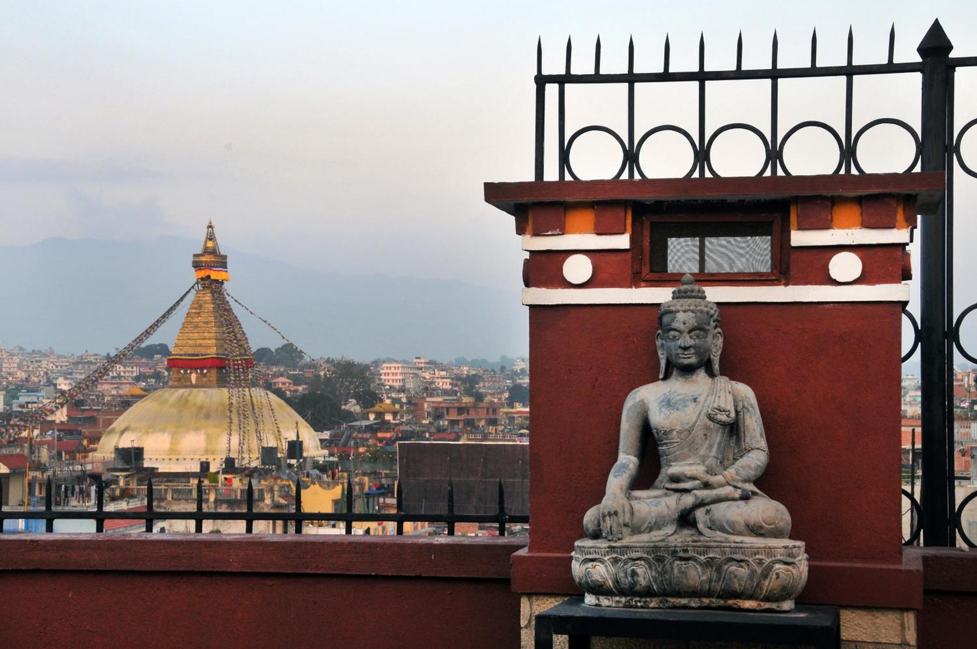 Hotel Tibet International Kathmandu Exterior foto